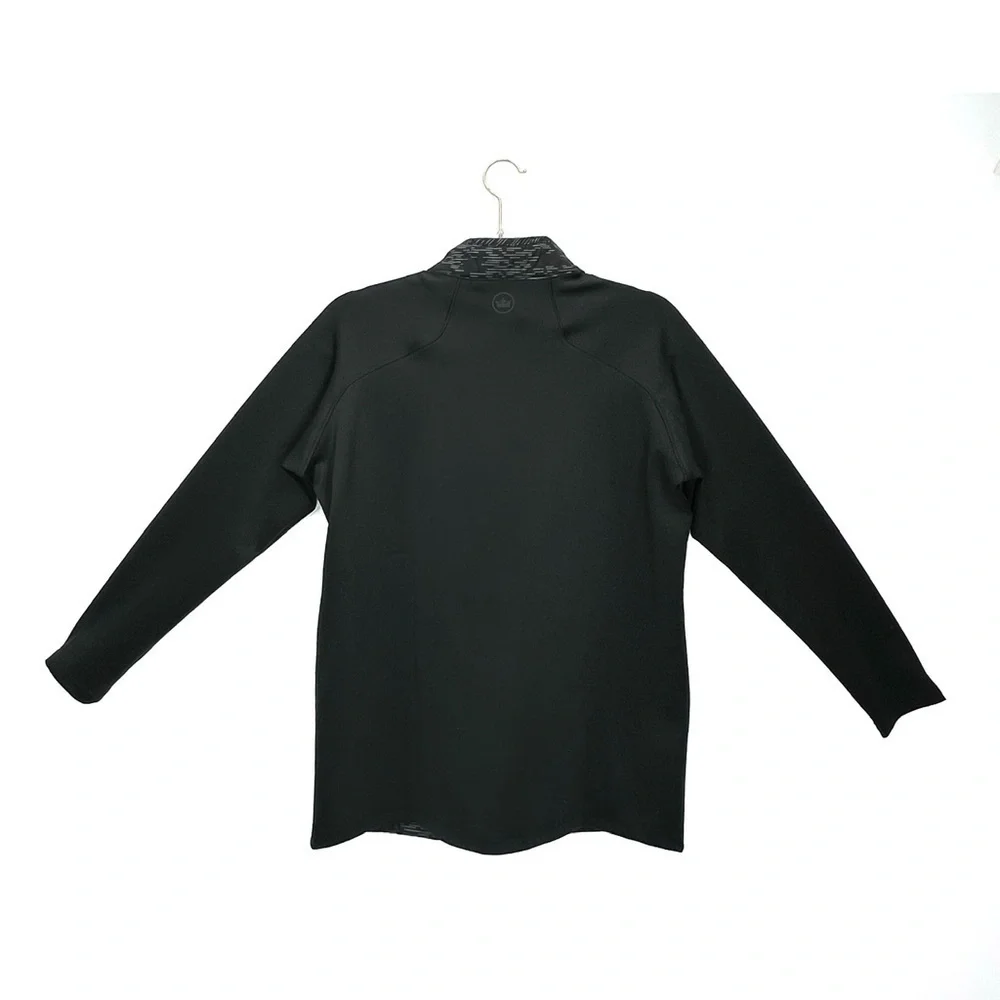 Peter Millar Youth Merge Elite Zip Front Jacket Size XL Black Gray Boy’s New NWT